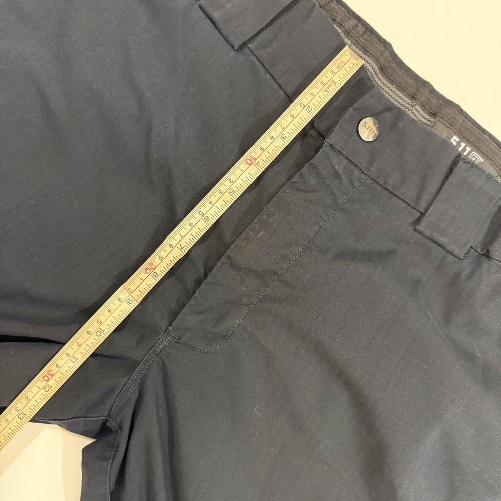 5.11 Tactical Pants Mens 38x30 Navy Blue Good Ripstop Work Trousers 74426 - Picture 7 of 9